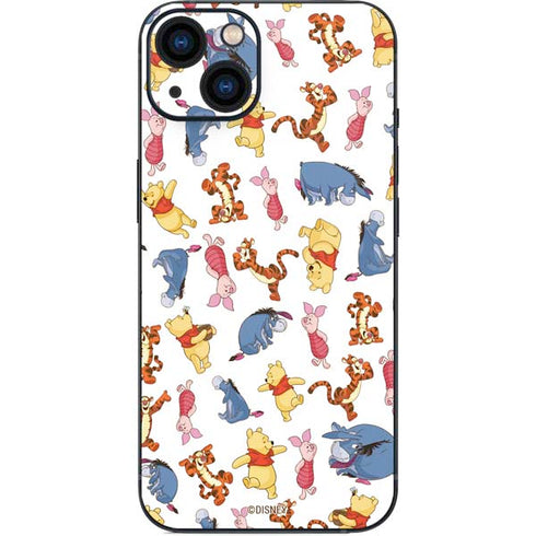 Disney Winnie the Pooh Character Pattern iPhone 13 Skin